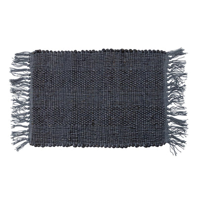 Woven Jute & Cotton Placemat w/ Fringe - One Amazing Find: Creative Home Market