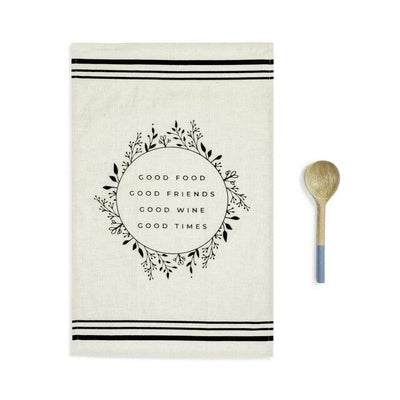 Good Food Kitchen Towel & Utensil Set - Kitchen Accessory - One Amazing Find: Creative Home Market