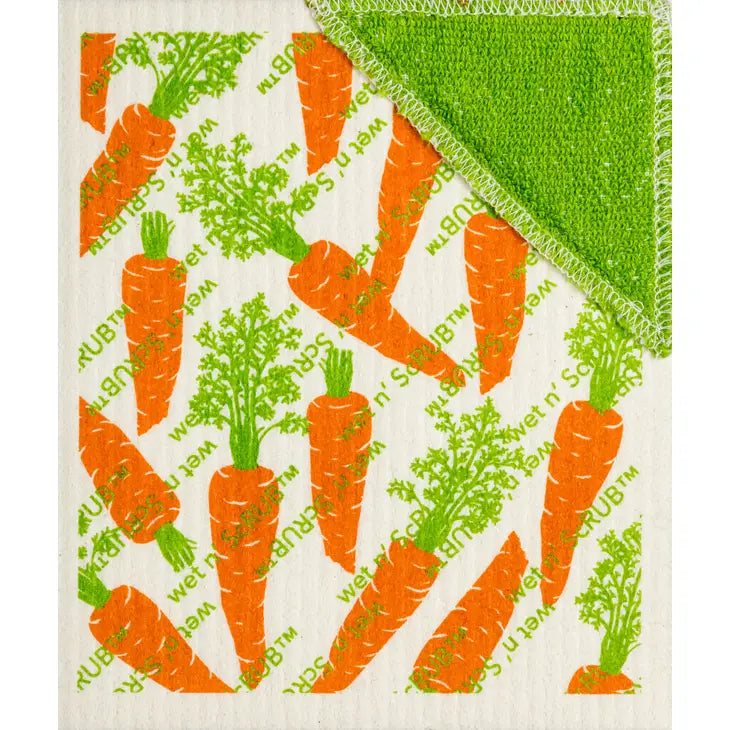 Carrots Wet'n Scrub Swedish Cloth