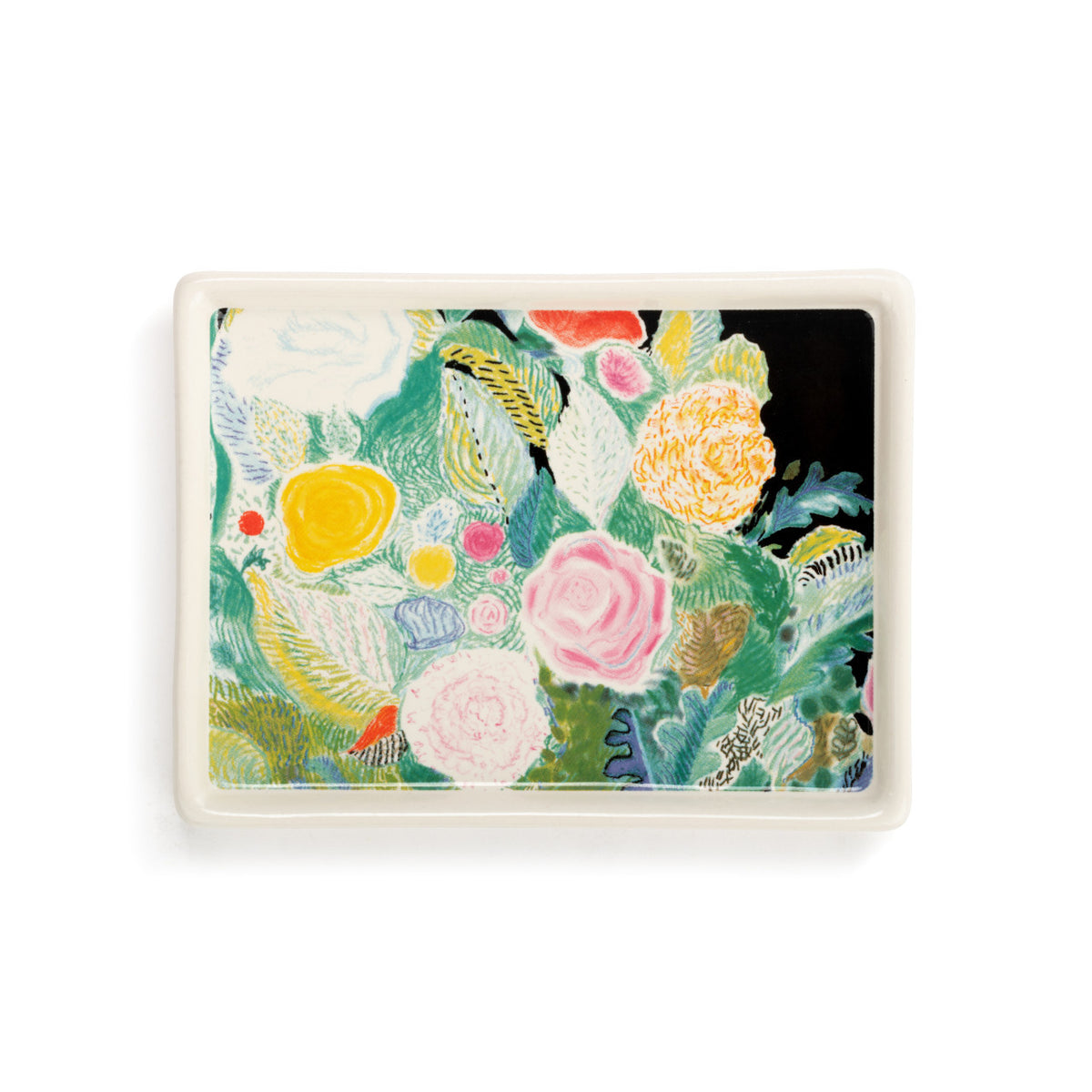 ArtLifting Mini Tray - Floral Black