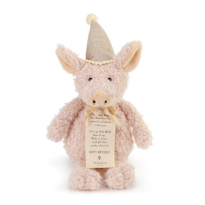 Piggy Wigg the Birthday Pig Plush Toy - One Amazing Find: Creative Home Market