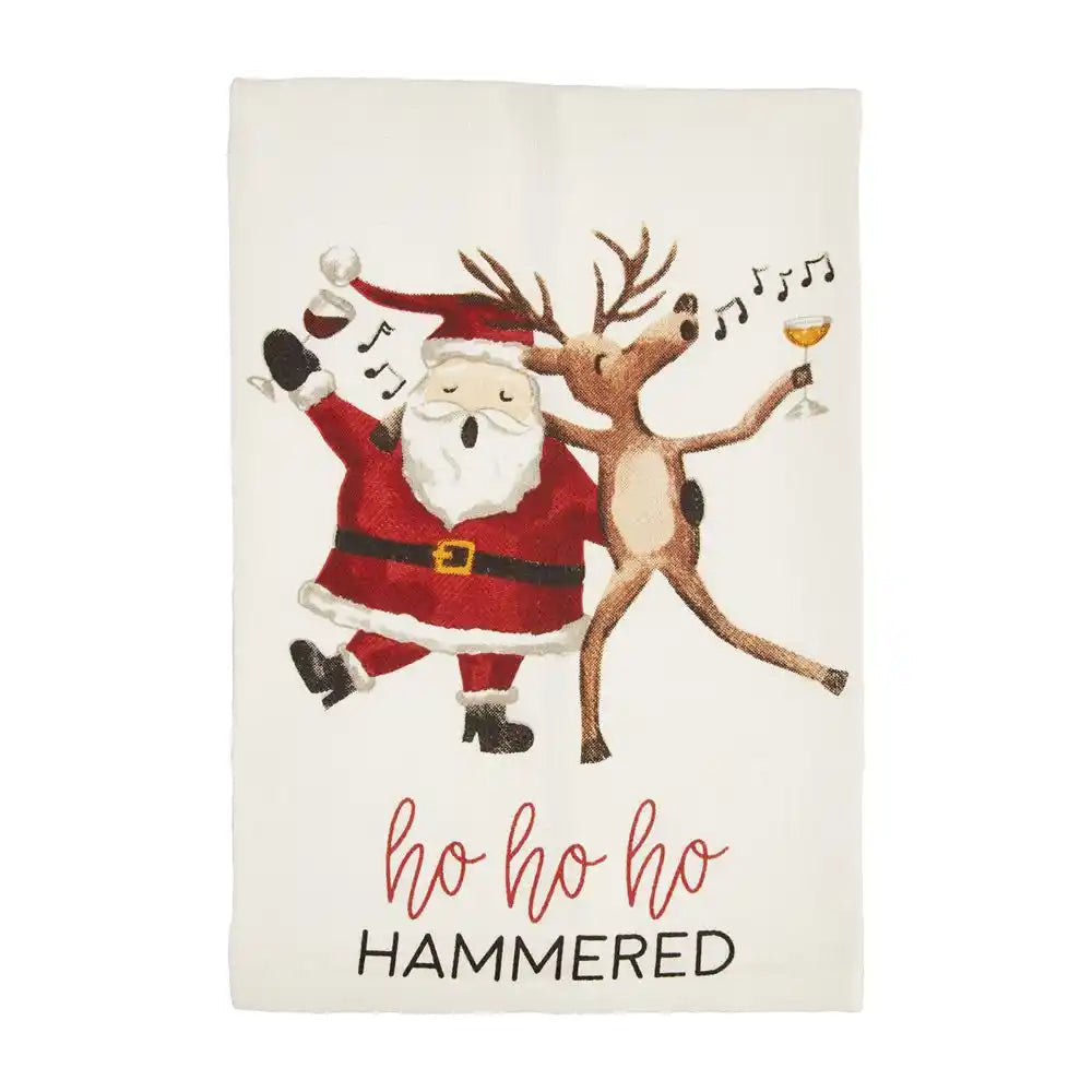 Christmas Drinking Themed Hand Towel (4 Styles) - One Amazing Find: Creative Home Market