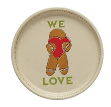 5" Round Stoneware Plate with Holiday Icon and Words, 8 Styles - One Amazing Find: Creative Home Market