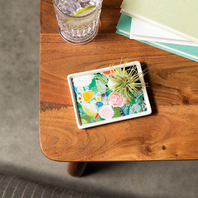 ArtLifting Mini Tray - Floral Black