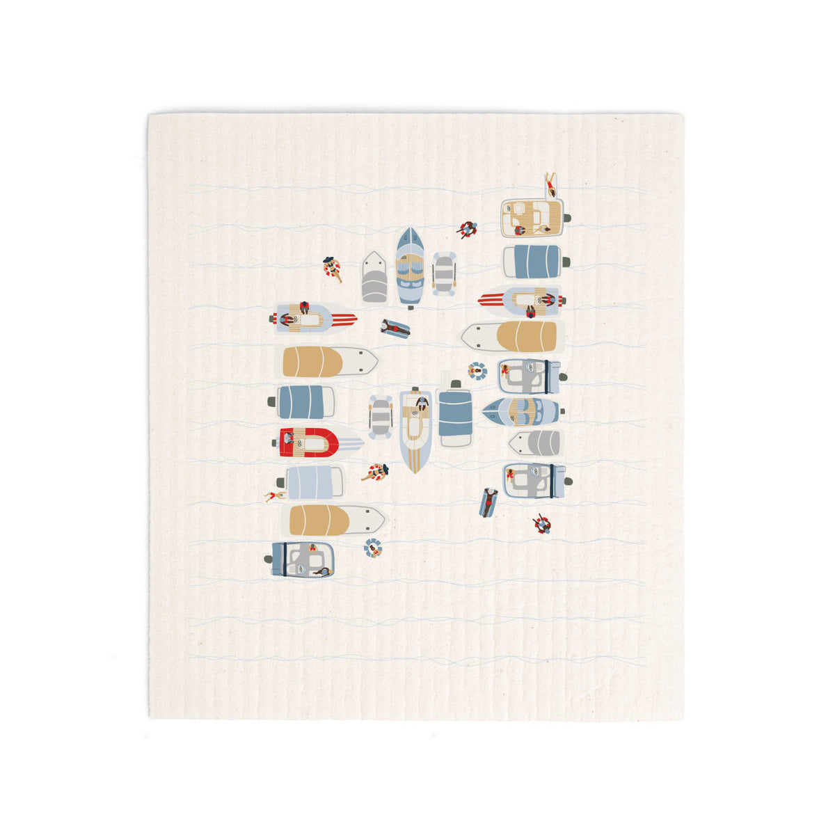 Happy Place Party Cove Biodegradable Dish Cloth