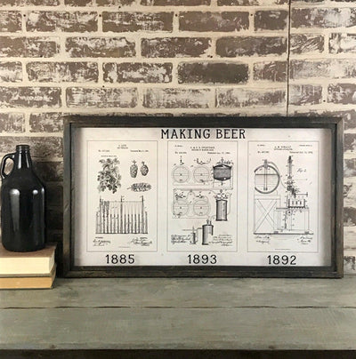 Patent Art - Beer Making - One Amazing Find: Creative Home Market