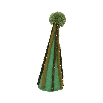Wool Felt Tree with Applique, Beads and Pom Pom - One Amazing Find: Creative Home Market