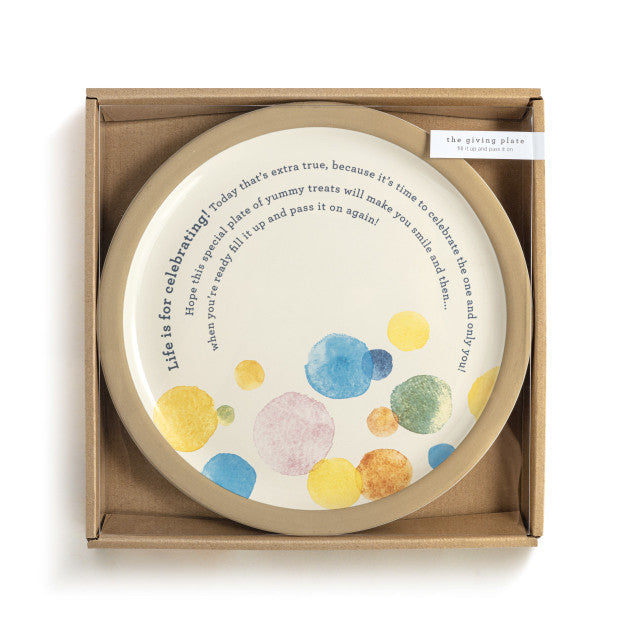 Celebration Giving Plate
